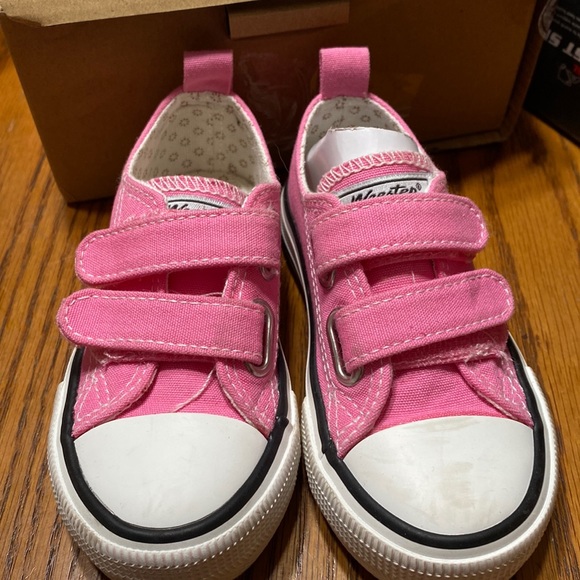 Weestep Toddler Little Kid Boy and Girl Classic Adjustable Strap Sneaker Size 7 - Picture 2 of 7